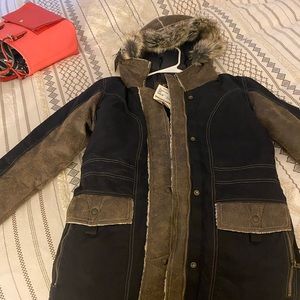 Kuhl down feather coat